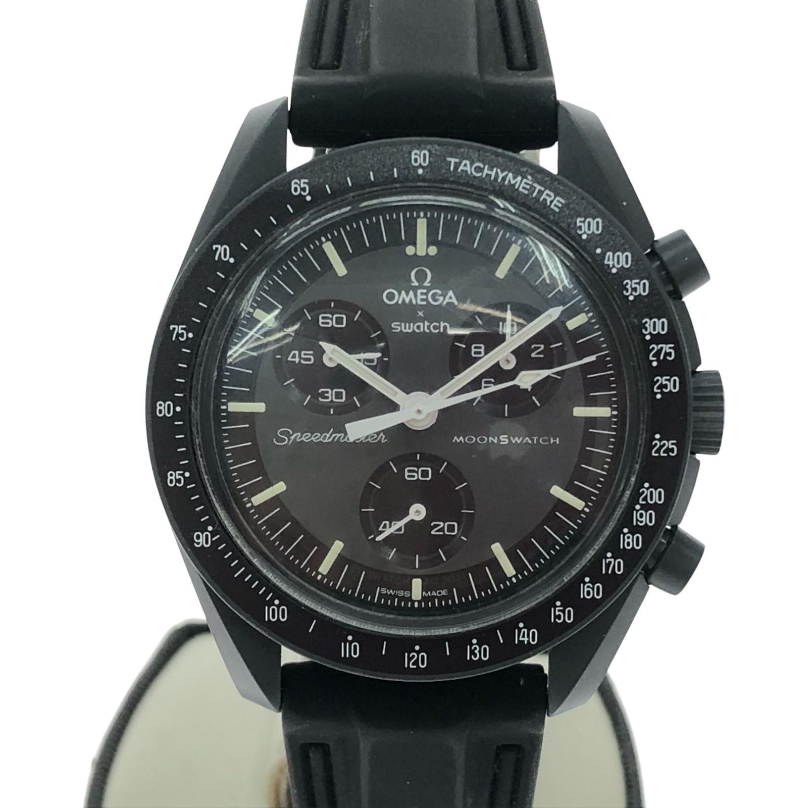 ▽▽OMEGA オメガ メンズ腕時計 クオーツ クロノグラフ SWATCHコラボ 