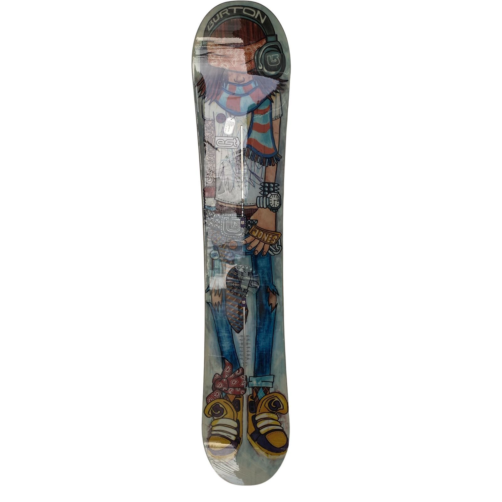 浜館58-237] [店舗併売品] BURTON JEREMY JONES キャンバー 151cm