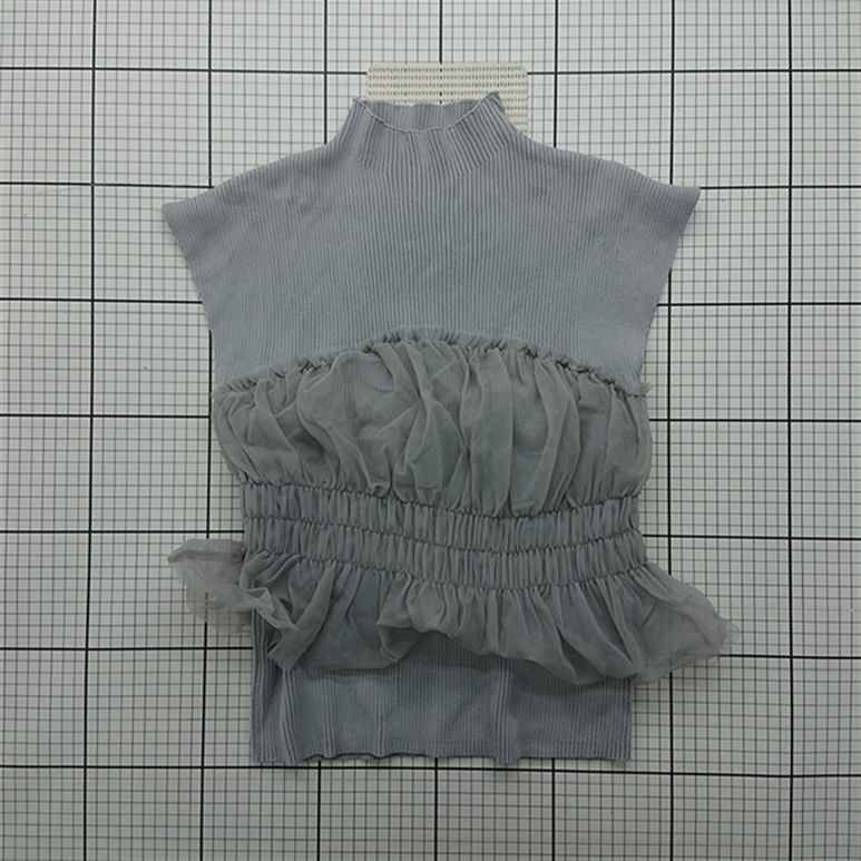 ◇ Θ トッコクローゼット tocco closet 186-185206 チュールフリル