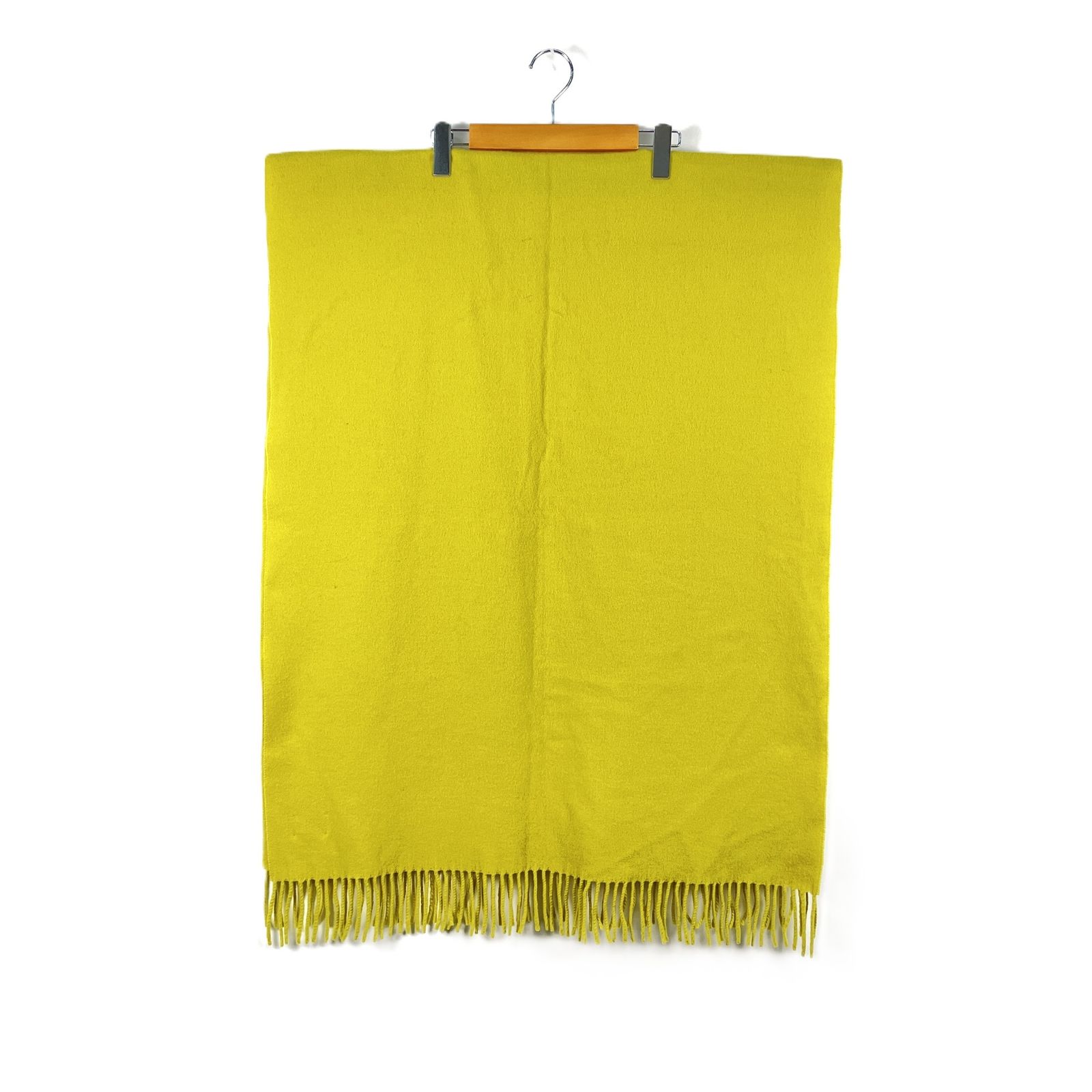 ACNE STUDIOS アクネ ストゥディオズ ウールフリンジマフラー ロゴタグ