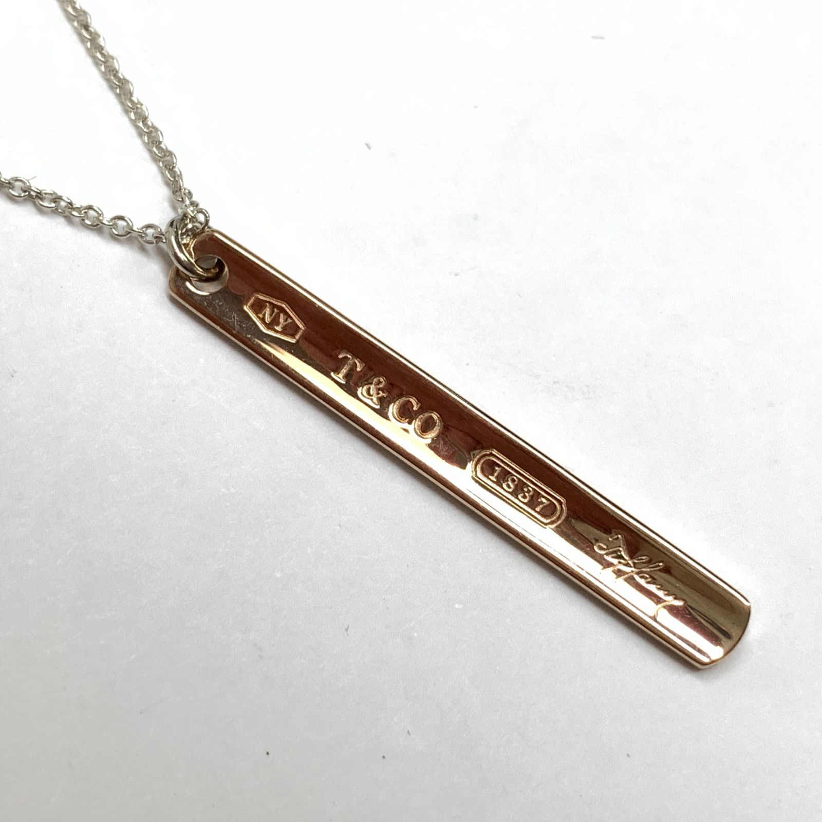 f001 C 34. 【新品磨き済】 TIFFANY＆Co. ティファニー ネックレス 925 