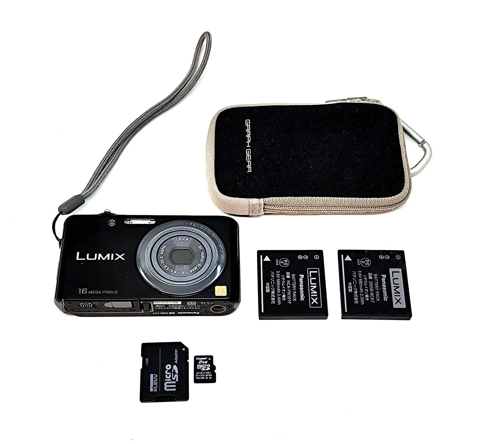 パナソニックのコンパクトデジタルカメラ「LUMIX DMC-FH7」のカメラ