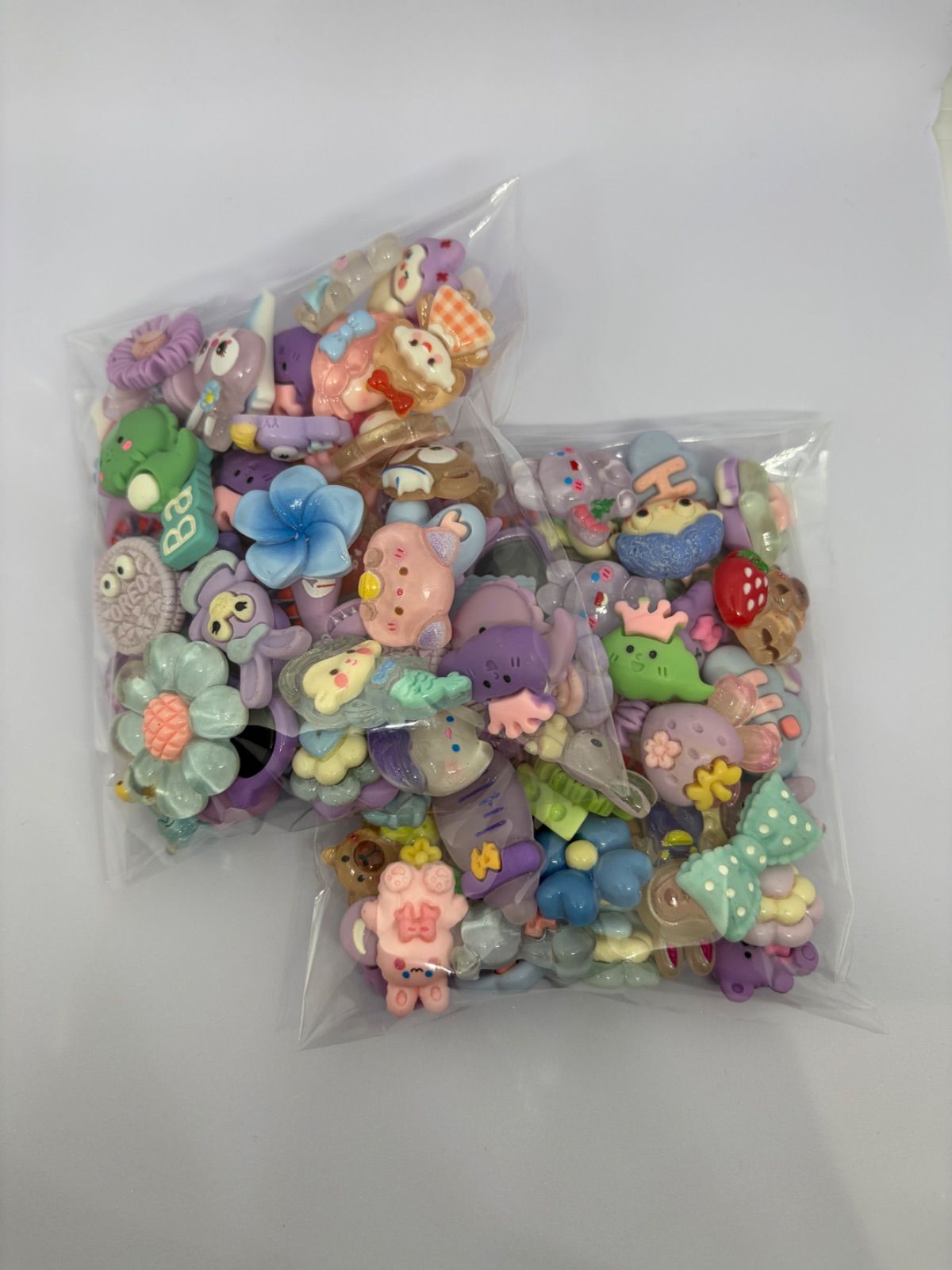 112. Bセット 訳ありデコパーツ まとめ売り ランダム 大量 50個以上