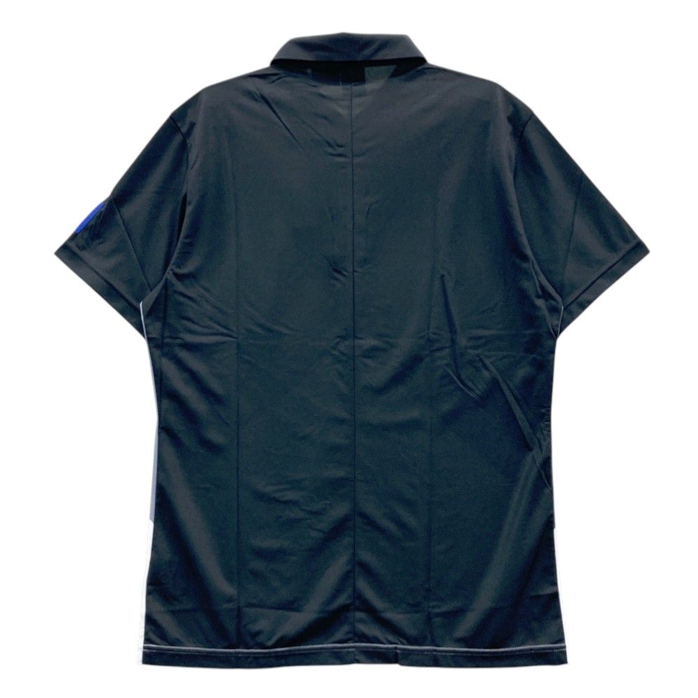 サイズ：XO DESCENTE GOLF デサントゴルフ 半袖ポロシャツ ブラック系