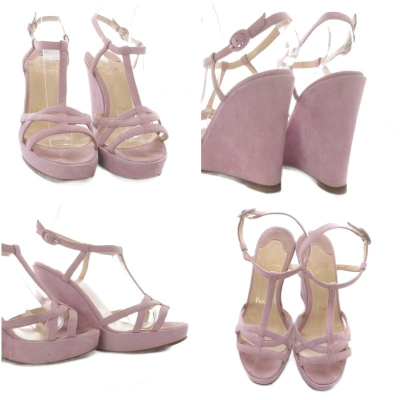 クリスチャンルブタン Christian louboutin サンダル ウエッジソール