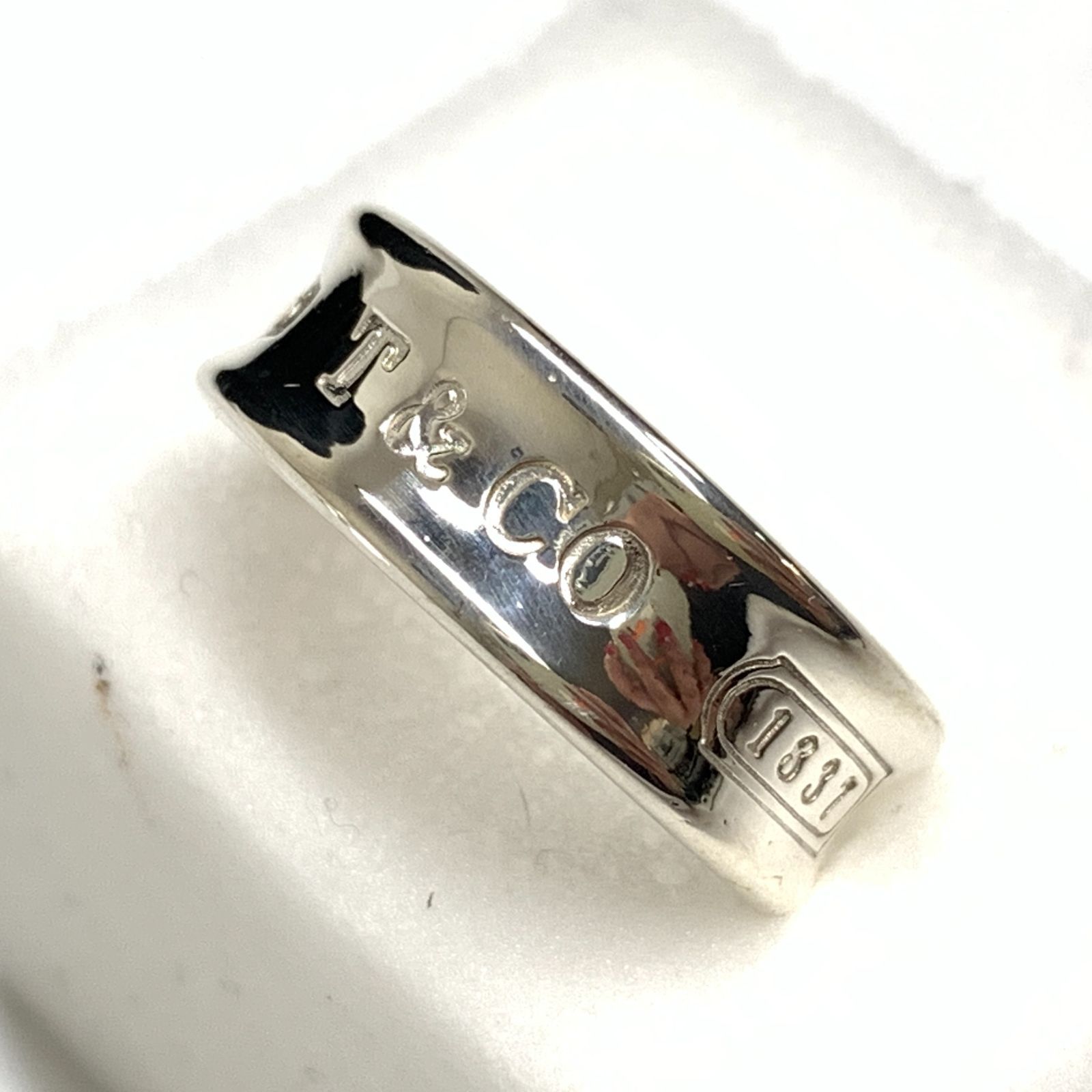 f001 C 40. 【新品磨き済】 TIFFANY＆Co. ティファニー 1837 リング