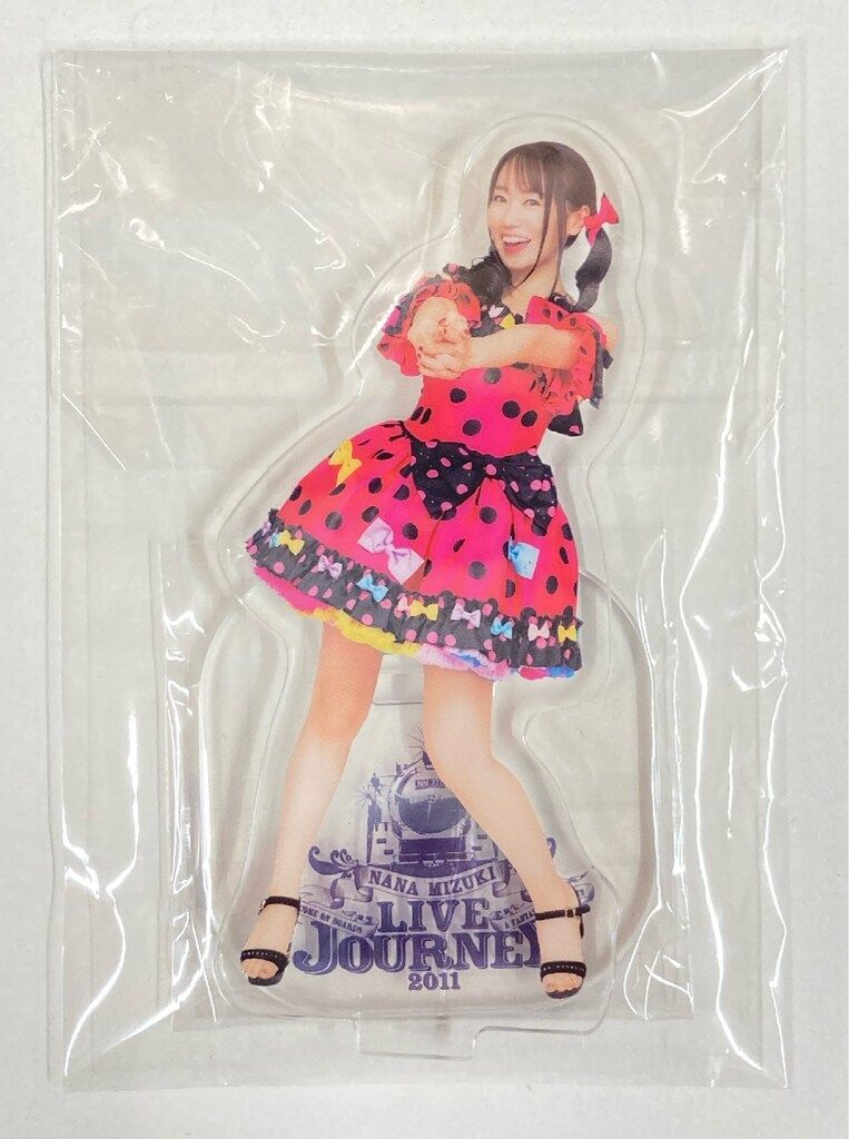 LIVE PARADE 2023 水樹奈々 アクリルスタンド(LIVE JOURNEY 2011) 赤黒