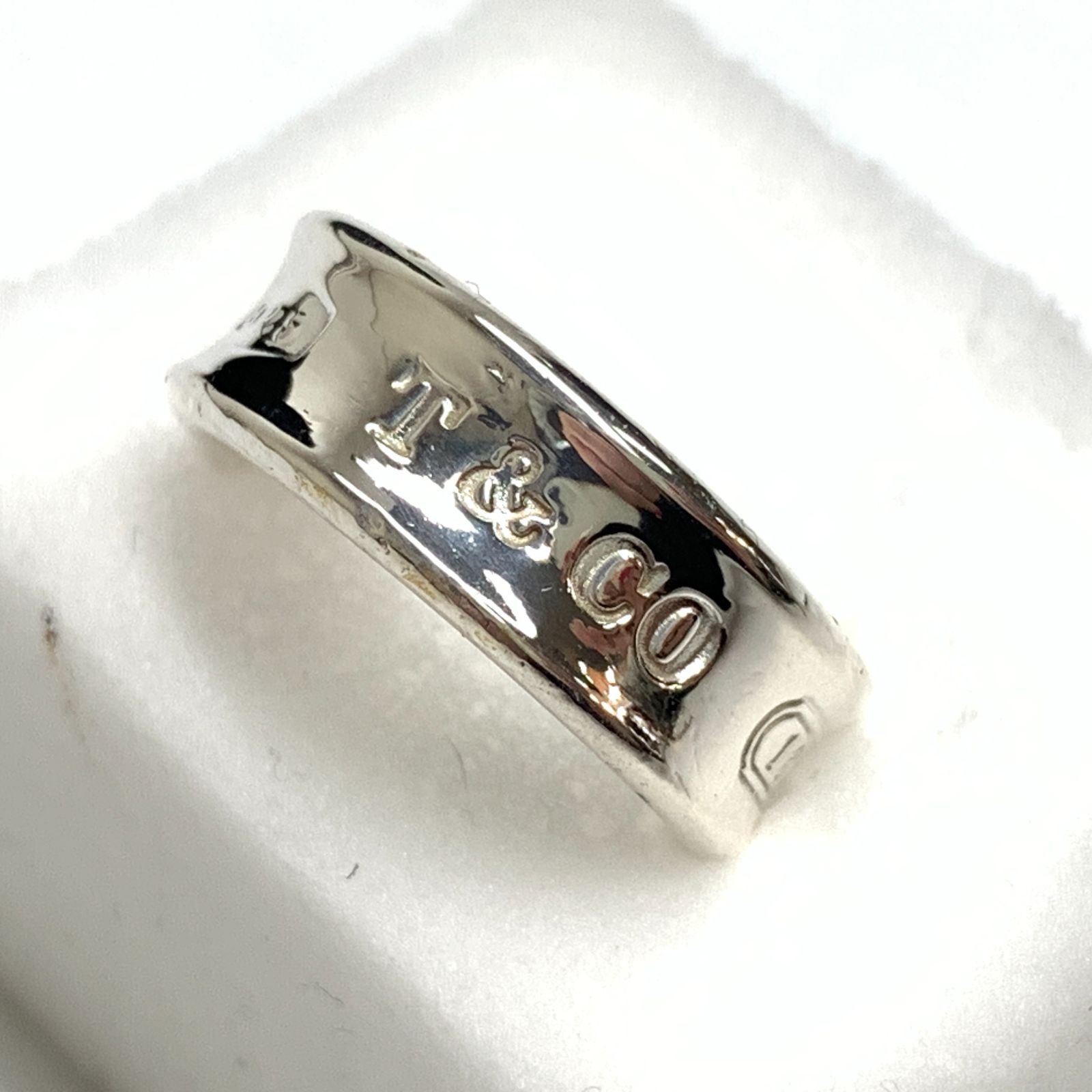 f001 C 41. 【新品磨き済】 TIFFANY＆Co. ティファニー 1837 リング