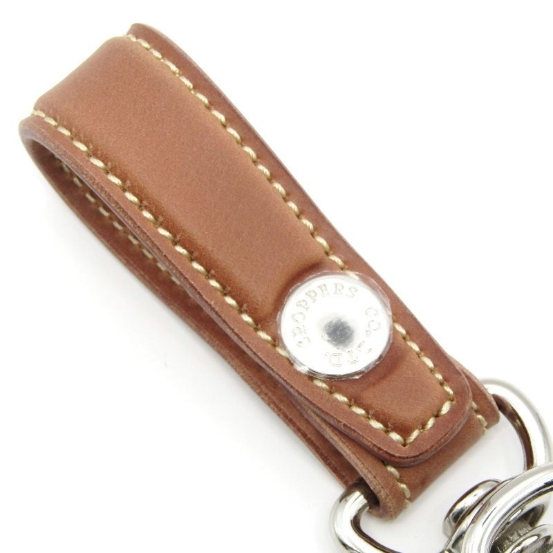 未使用 LAST CROPS ラストクロップス キーホルダー シェルコードバン