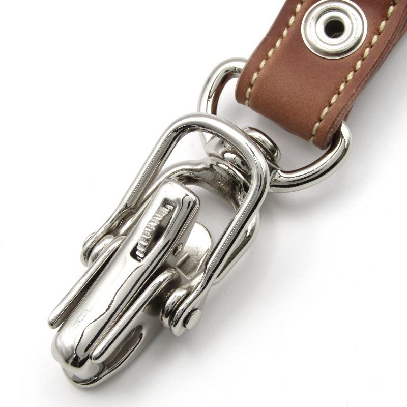 未使用 LAST CROPS ラストクロップス キーホルダー シェルコードバン