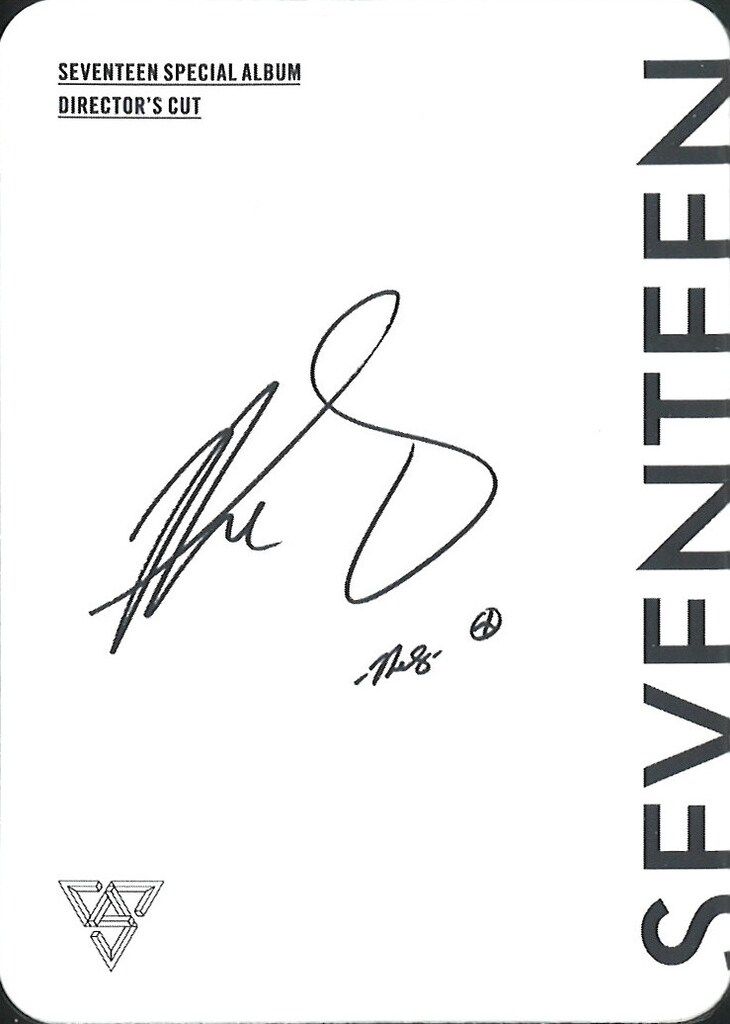 SEVENTEEN THE8 DIRECTOR´S CUT レンチキュラーカード - メルカリ