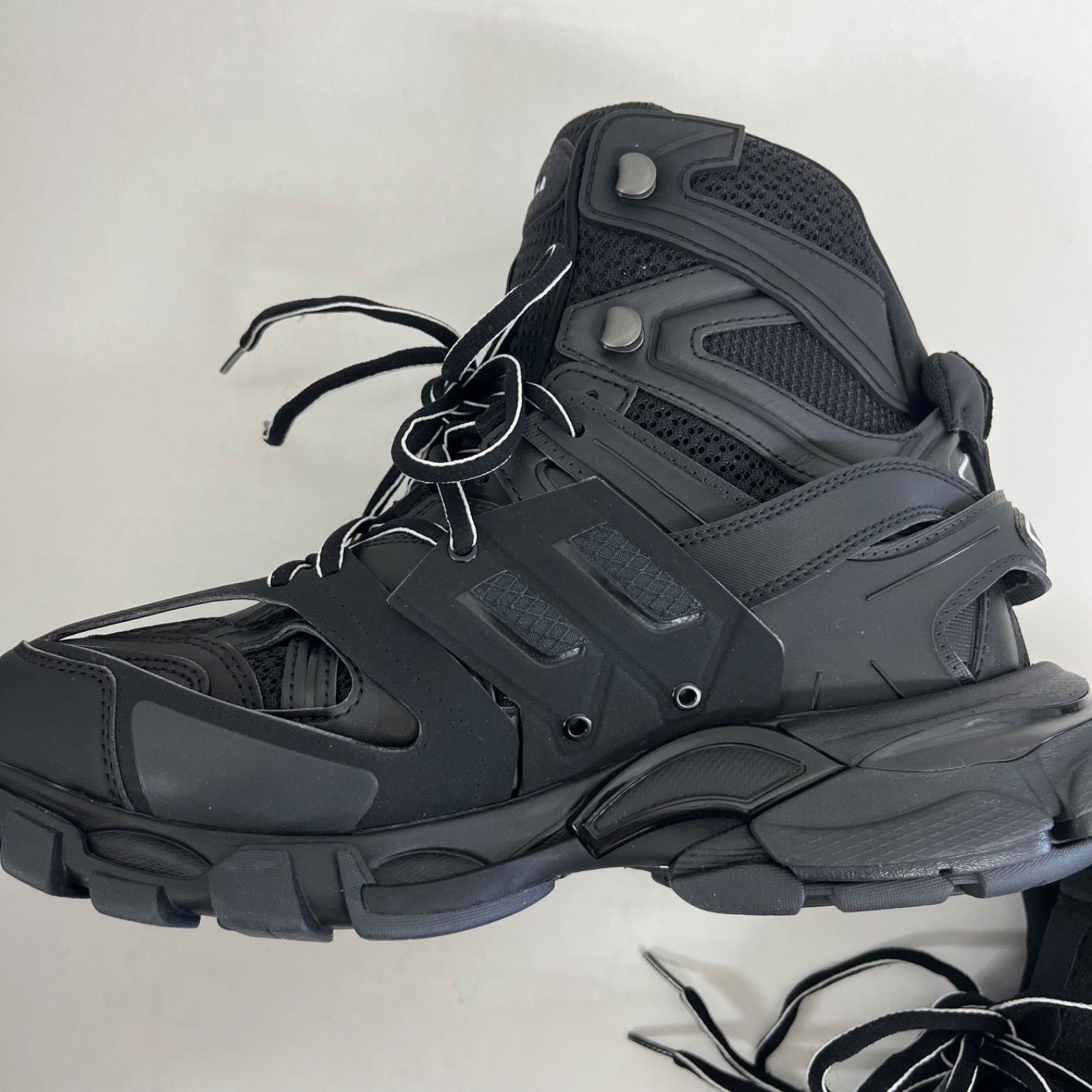 トラック ハイカットスニーカー 黒 ブラック ＃40 未使用 バレンシアガ