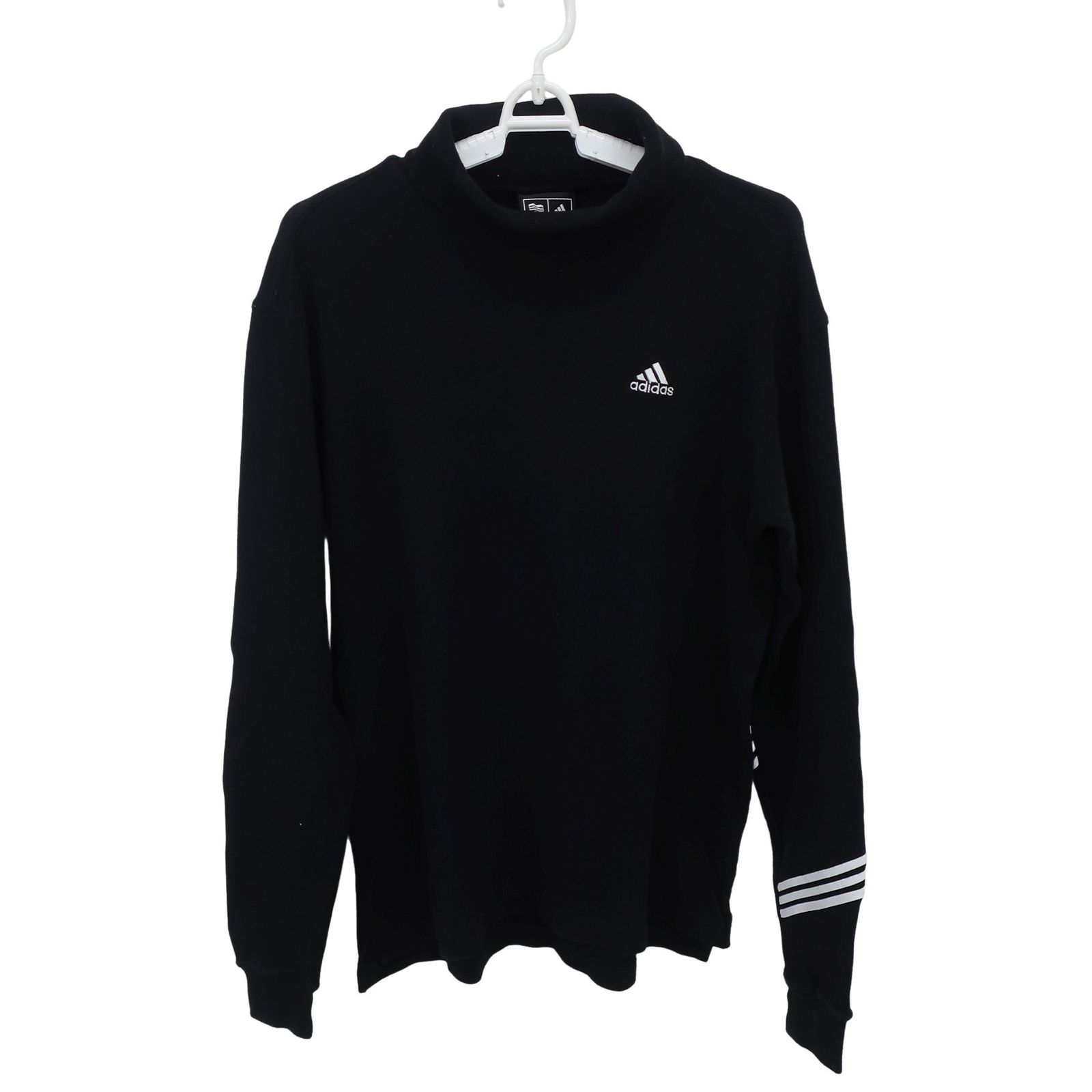 adidas(アディダス) ハイネックシャツ 黒 メンズ S ゴルフウェア 2601