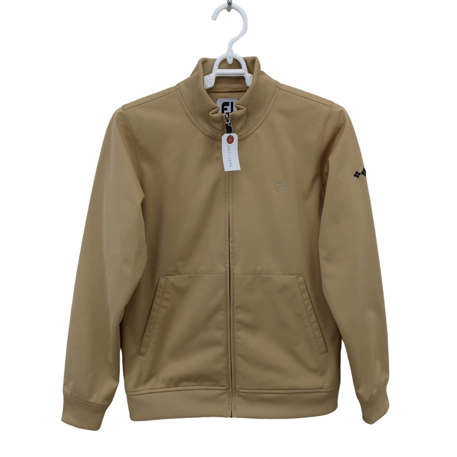 美品】FOOTJOY(フットジョイ) フルジップジャケット ベージュ