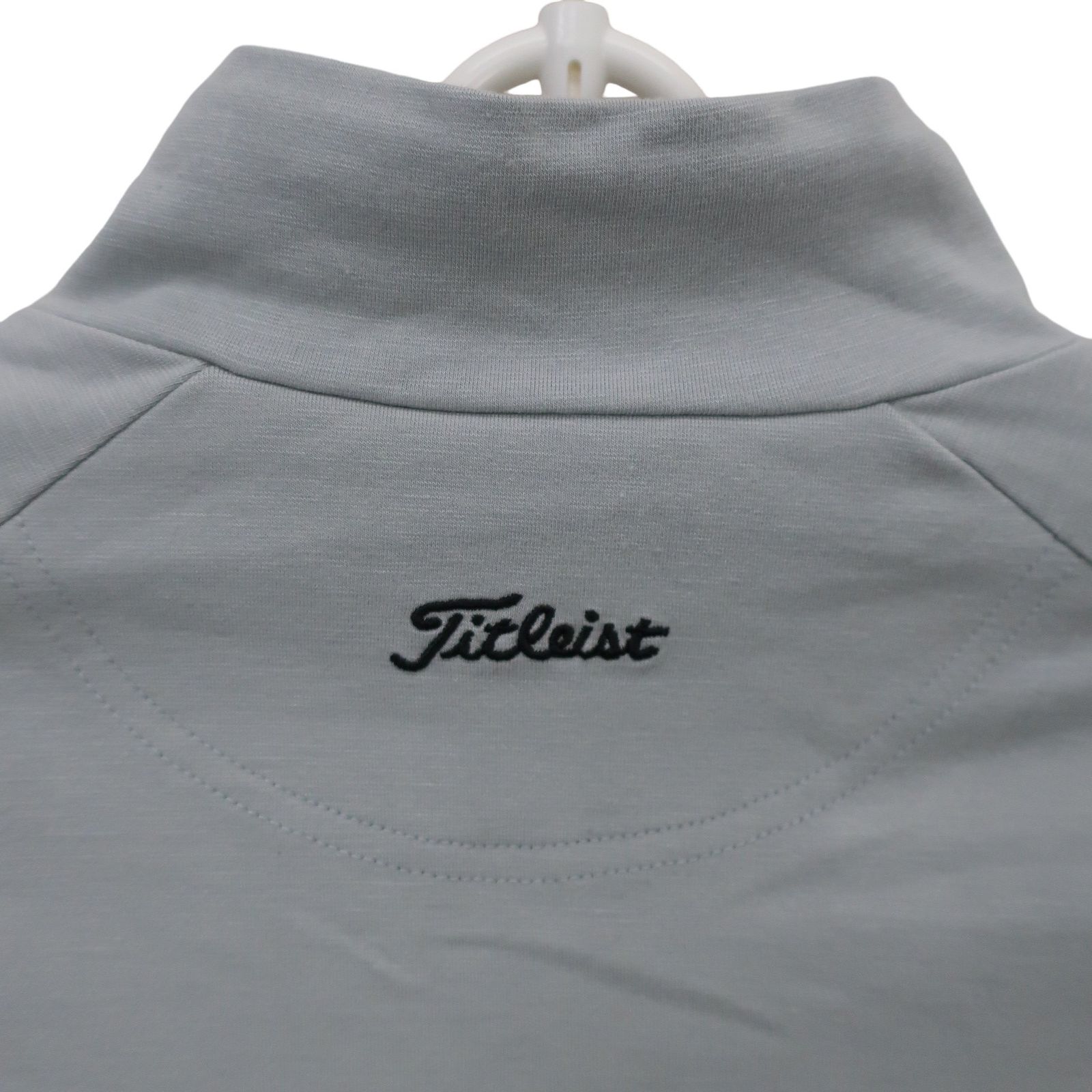 美品】Titleist(タイトリスト) 長袖モックネックシャツ グレー