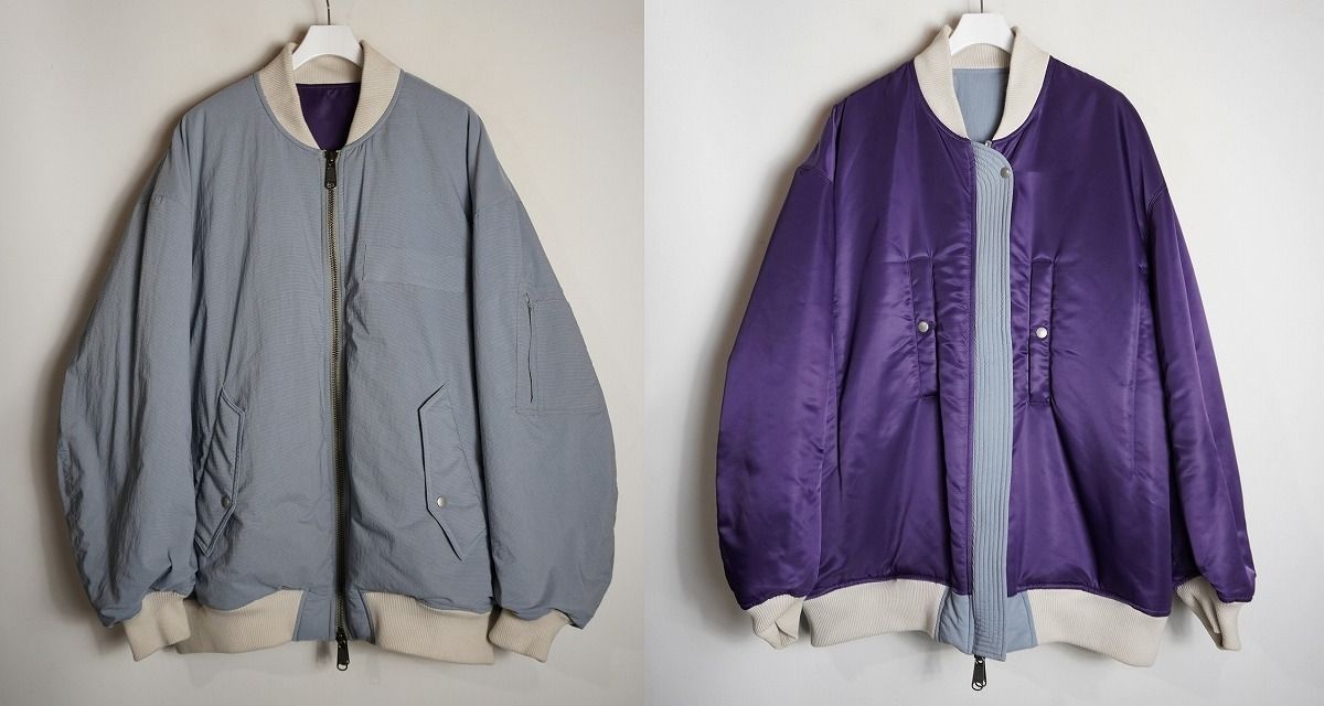 23AW Edwina Horl エドウィナホール リバーシブル オーバーサイズ MA-1