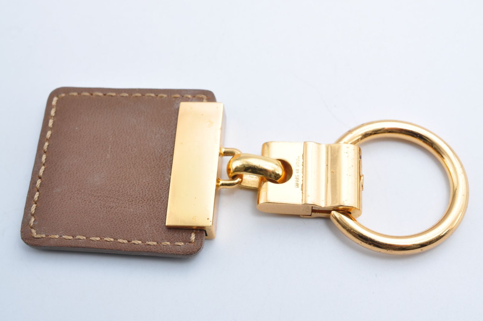 LOEWE ロエベ アナグラム レザー キーチャーム ロゴチャーム