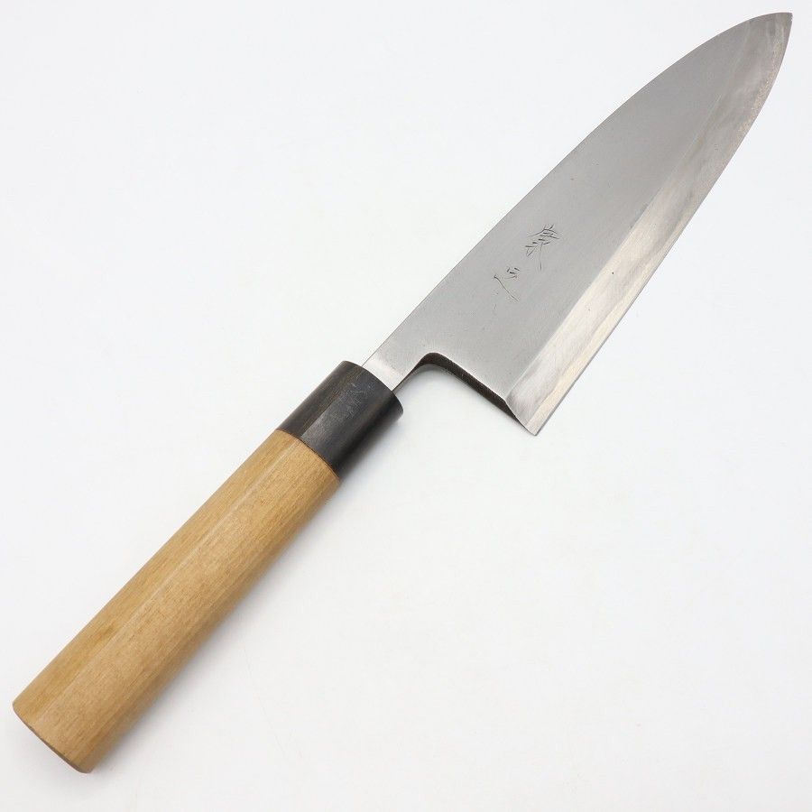 康之 出刃包丁 七寸半 栗型柄 刃渡り約225mm 和包丁 - メルカリ