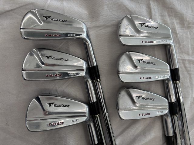 中古】アイアンセット ブリヂストン ツアーステージX-BLADE 901◇DG 6