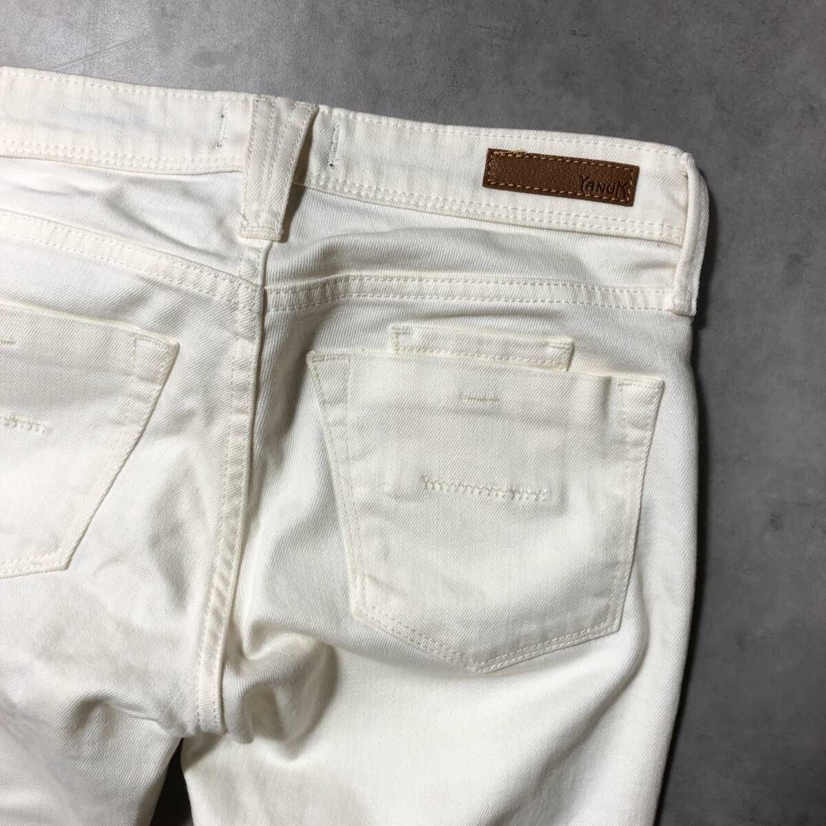 ヤヌークデニム スキニーパンツ ホワイト img61893476.jpg