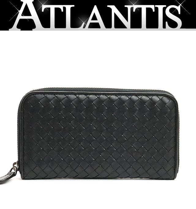 広尾店】 ボッテガヴェネタ BOTTEGA VENETA イントレチャート ラウンド