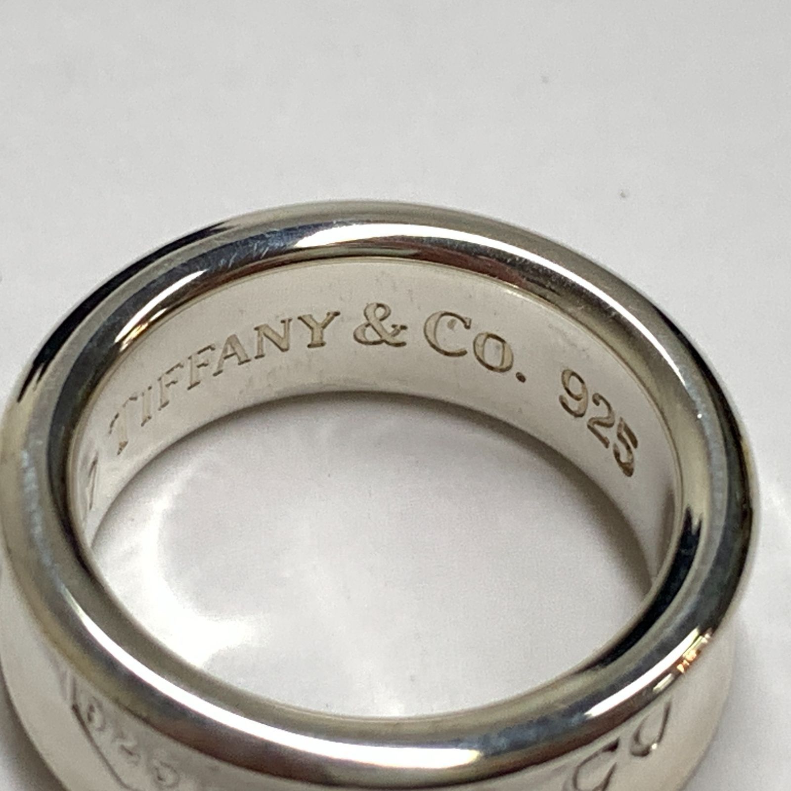 f001 C 43. 【新品磨き済】 TIFFANY＆Co. ティファニー 1837 リング