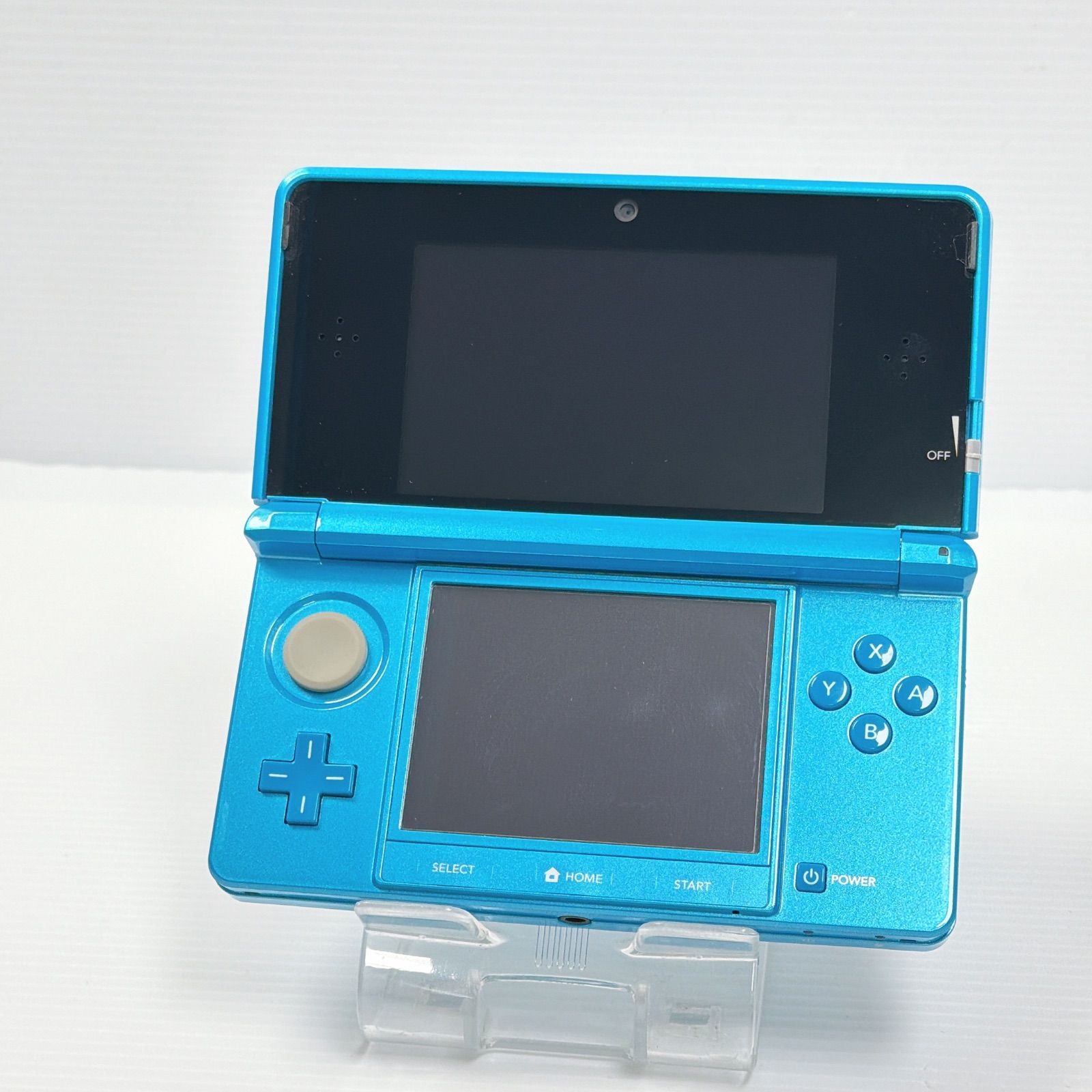 ニンテンドー 3DS ライトブルー 遊べるセット 動作確認済み 箱付き ds