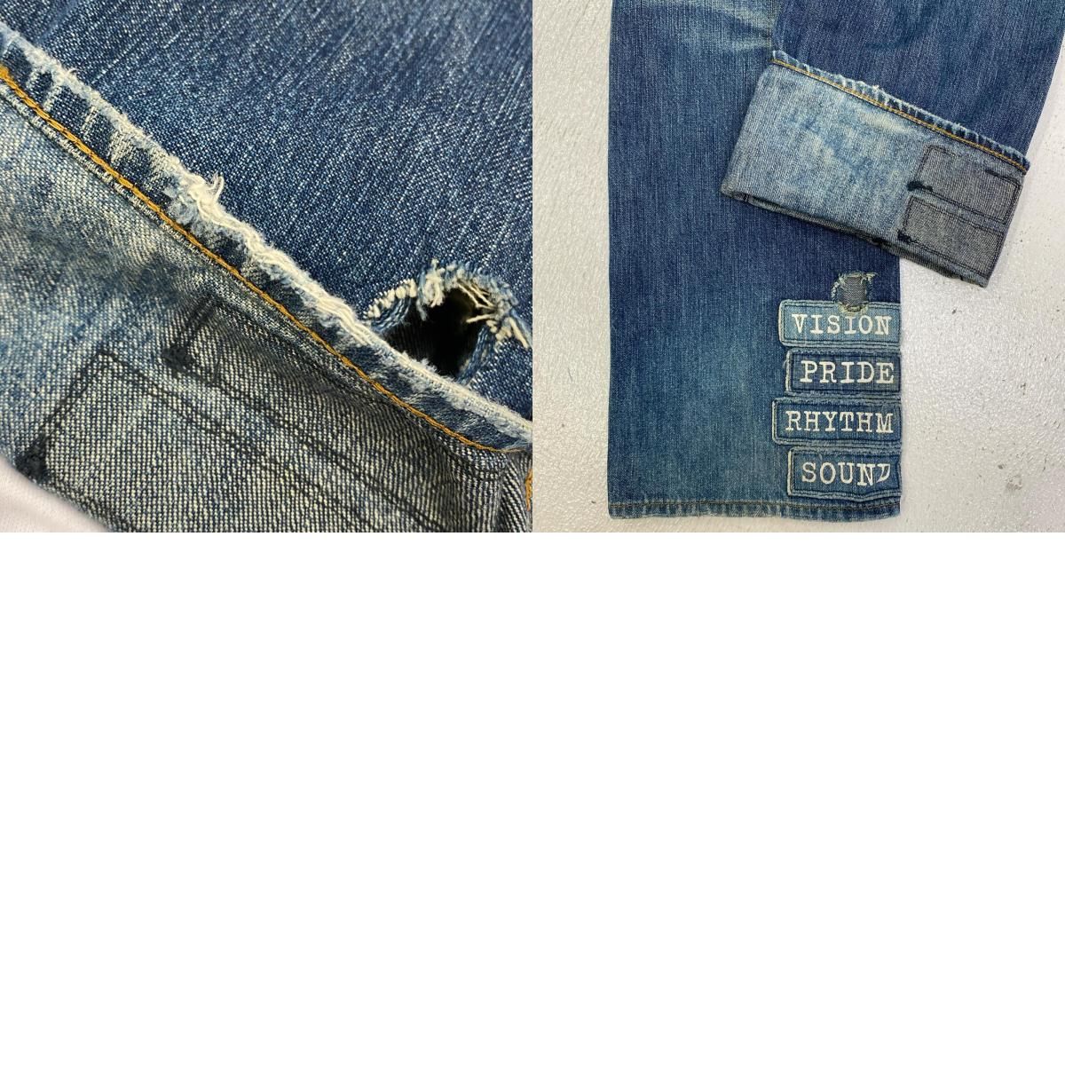 加古川店】 中古 NUMBER(N)INE | ナンバーナイン デニムパンツ パッチ