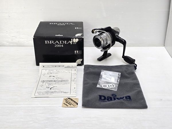 中古品】 ダイワ Daiwa スピニングリール ブラディア 2004 箱あり 〇YR