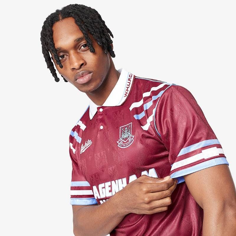 送料無料・匿名配送】Score Draw ウエストハム 1992 復刻ユニフォーム