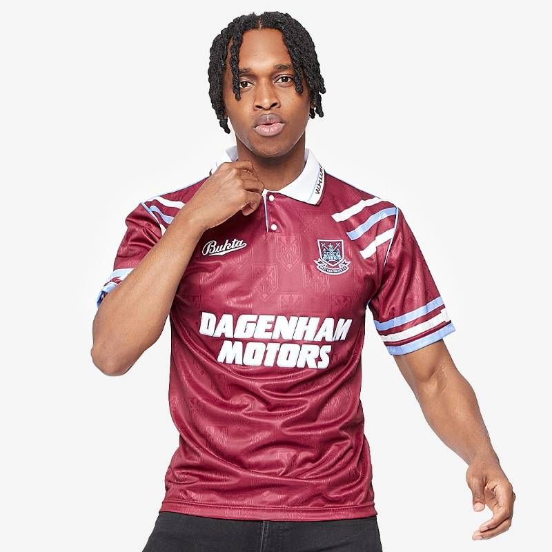 送料無料・匿名配送】Score Draw ウエストハム 1992 復刻ユニフォーム