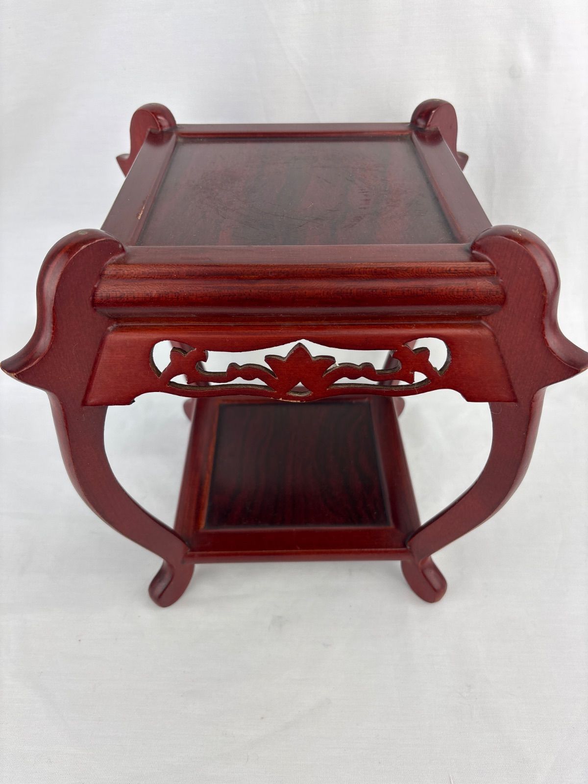 C-13 飾り台 香炉台 高卓 透かし彫り香炉台 花台 盆栽台 | ¡Compre en