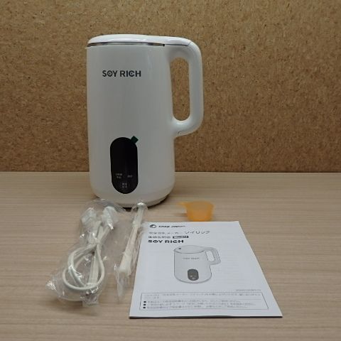 ショップジャパン Shop Japan 完全豆乳メーカー ソイリッチ SOY RICH