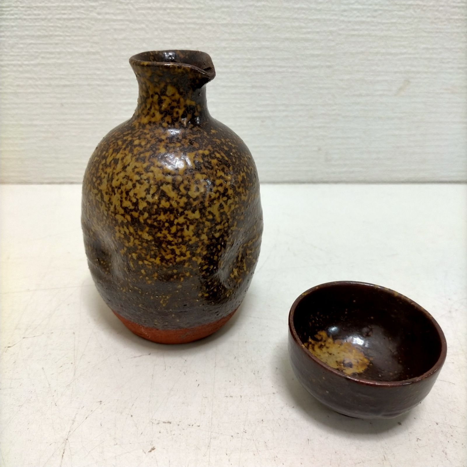 大谷焼 徳利 盃 セット 酒器 民芸 陶器 焼物 古民家 和食器 日本酒