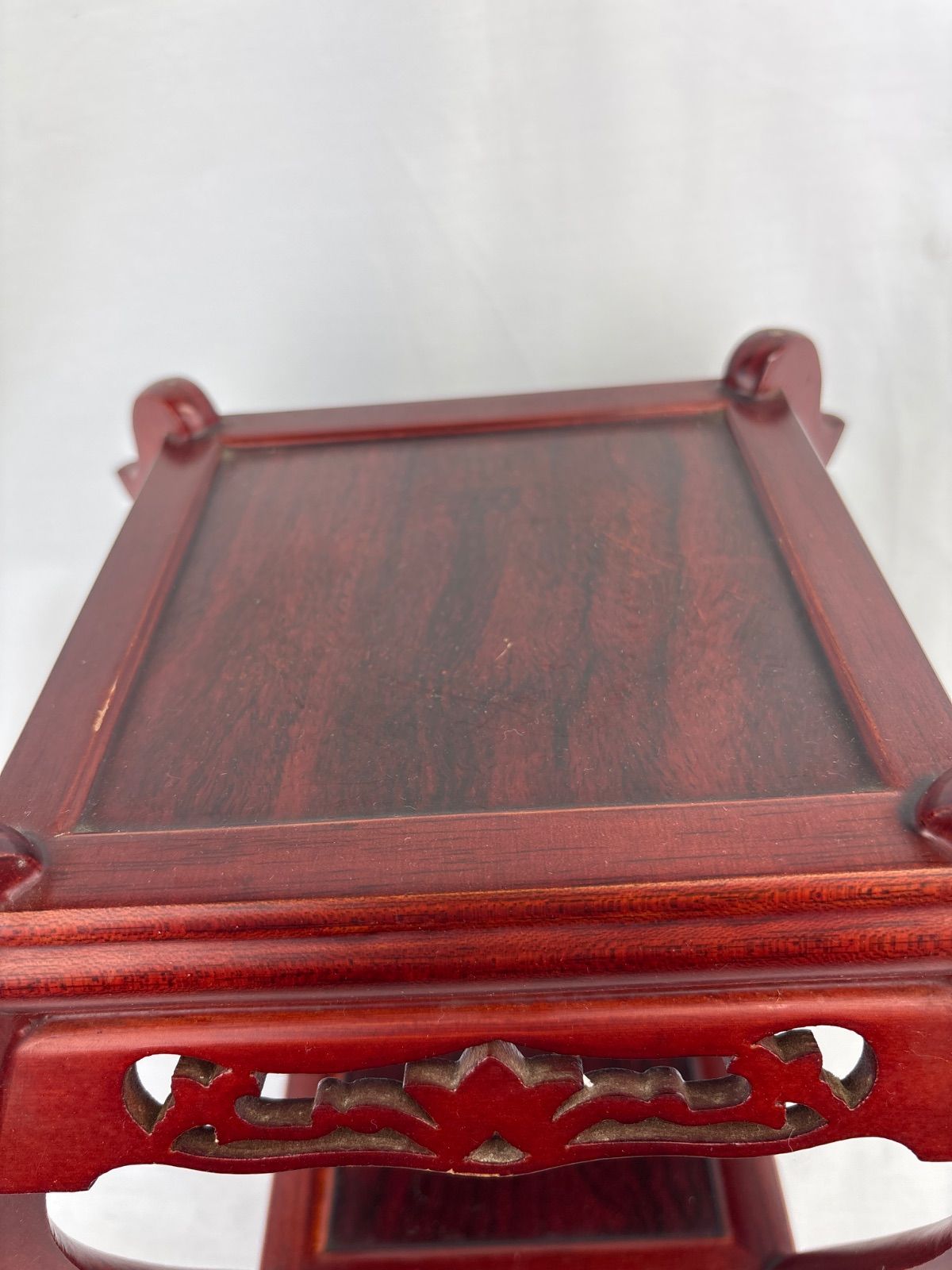 C-13 飾り台 香炉台 高卓 透かし彫り香炉台 花台 盆栽台 | ¡Compre en