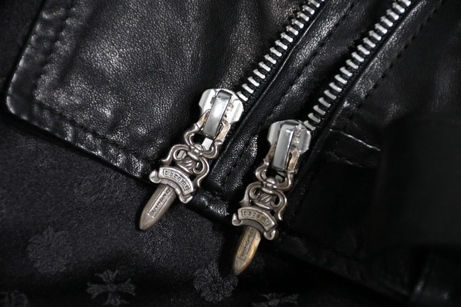 CHROME HEARTS クロムハーツ JJ DEAN ダブル ライダース ジャケット