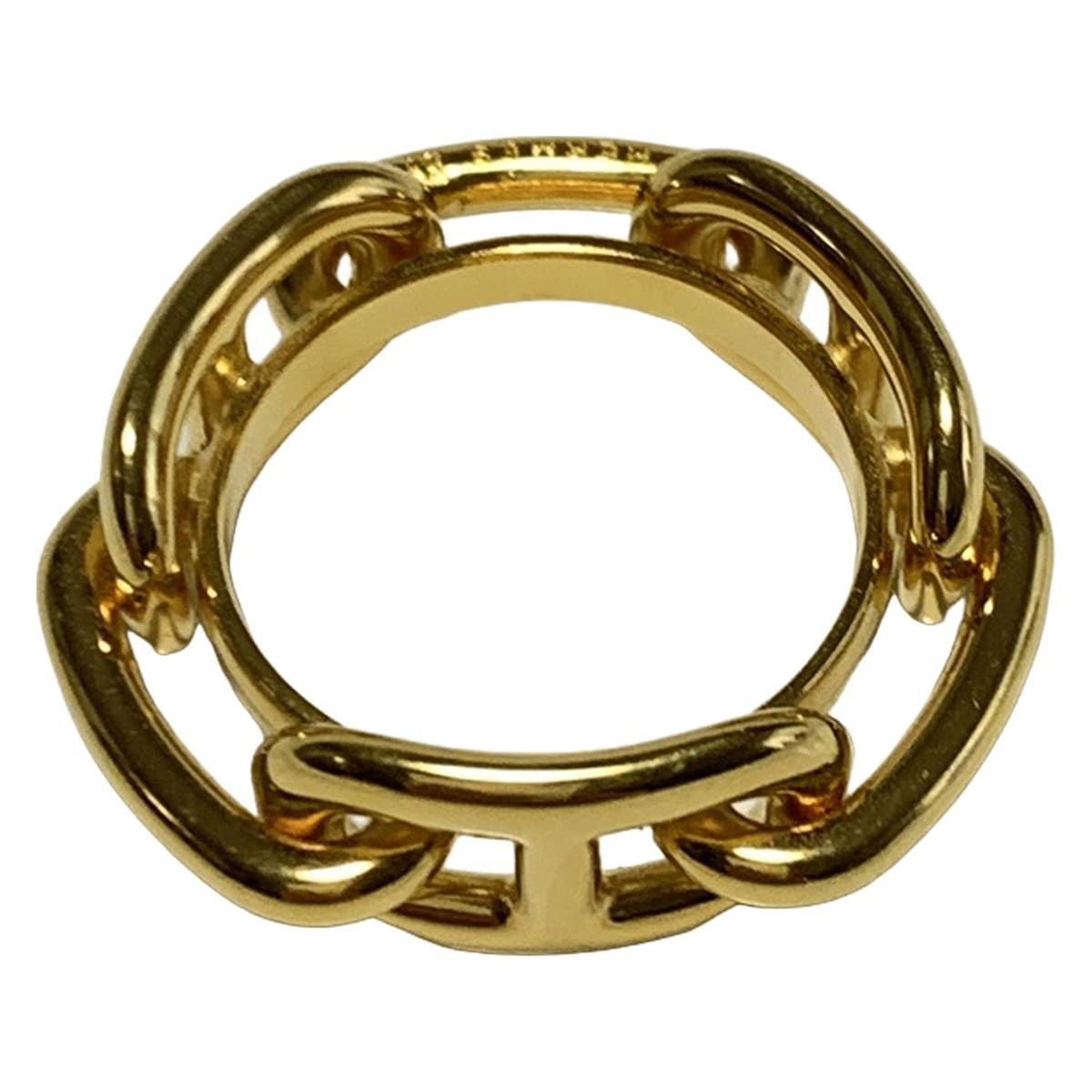 HERMES(エルメス) スカーフリング シェーヌダンクル ゴールド - メルカリ