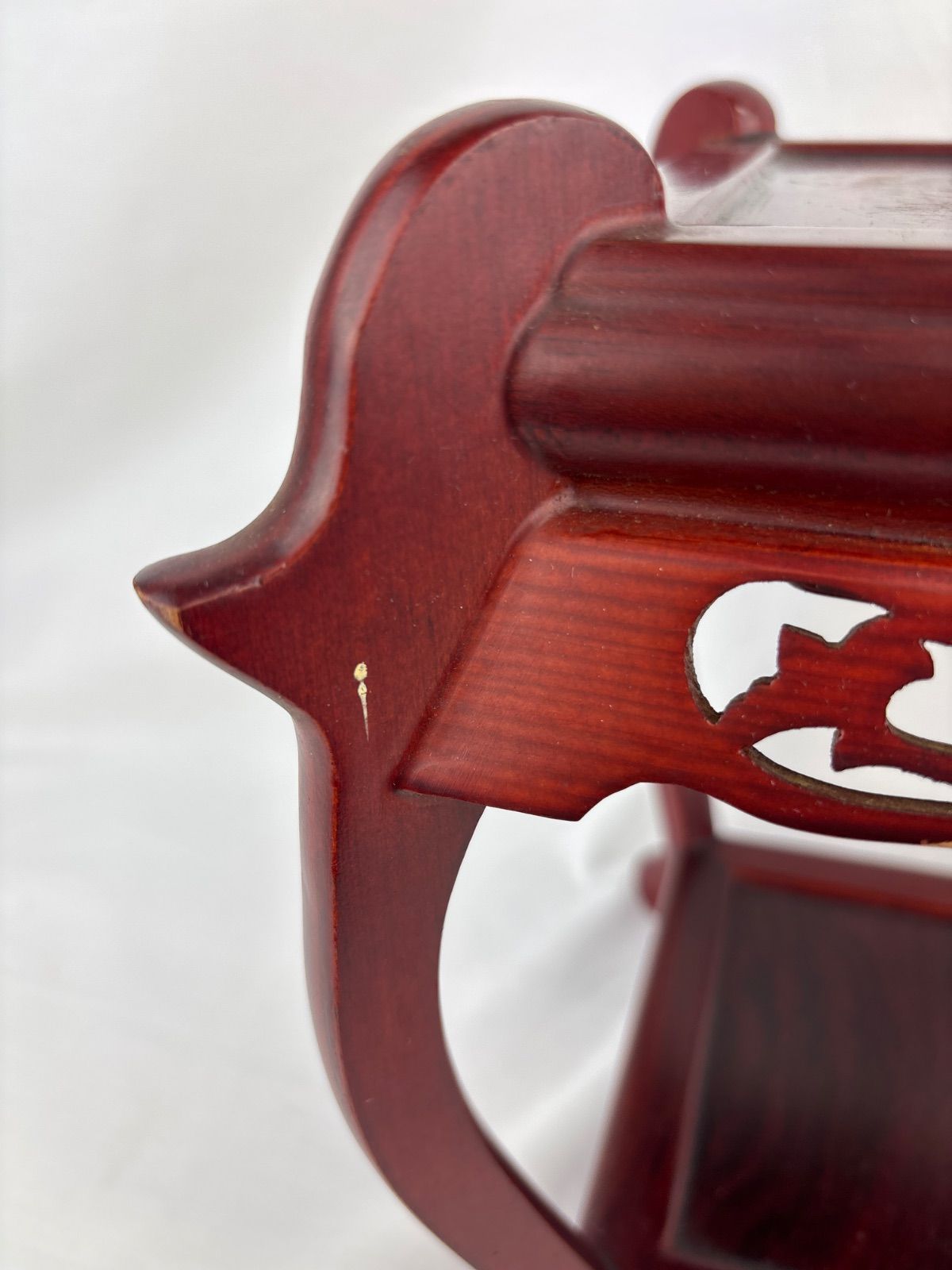 C-13 飾り台 香炉台 高卓 透かし彫り香炉台 花台 盆栽台 | ¡Compre en