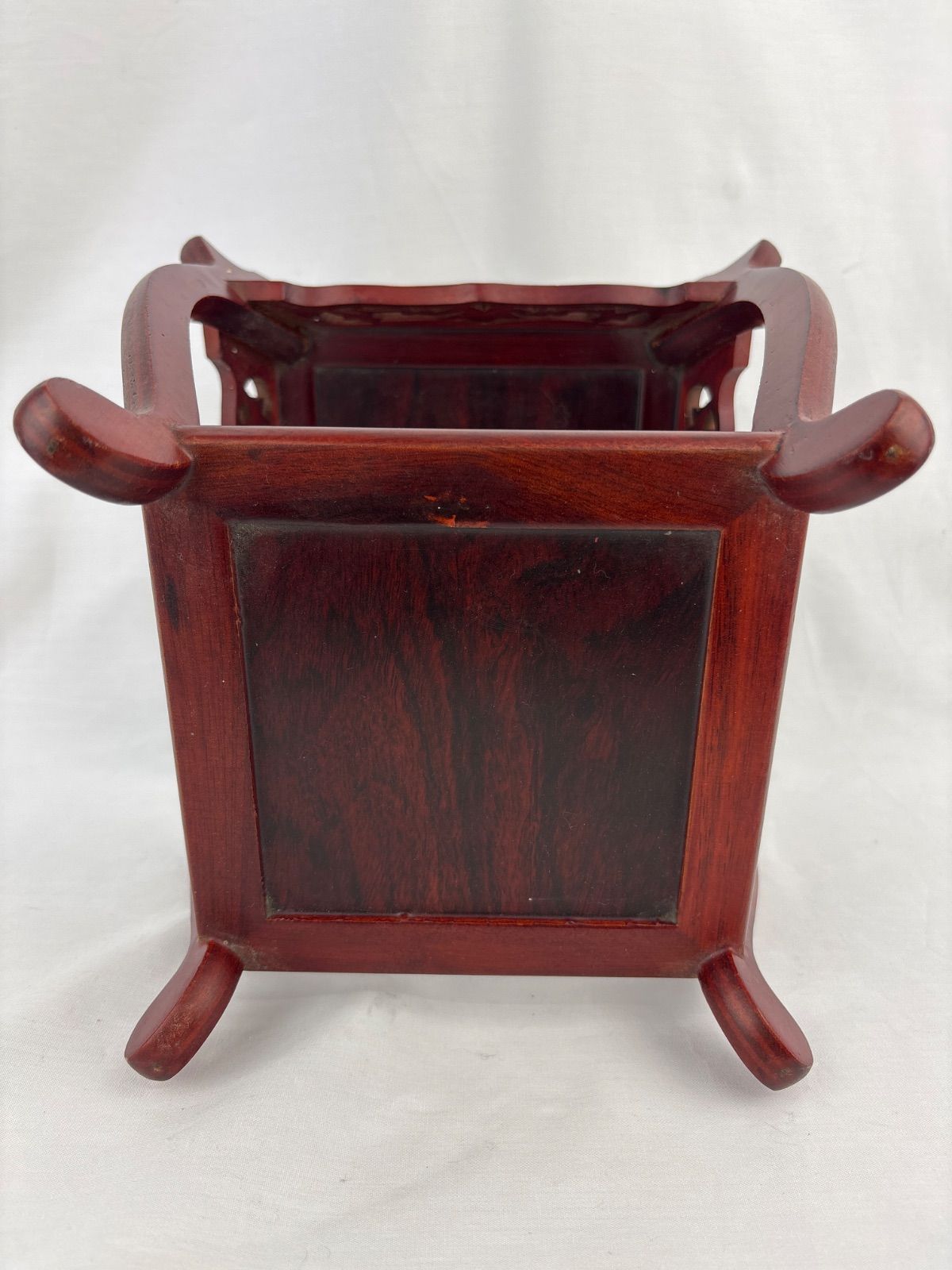 C-13 飾り台 香炉台 高卓 透かし彫り香炉台 花台 盆栽台 | ¡Compre en