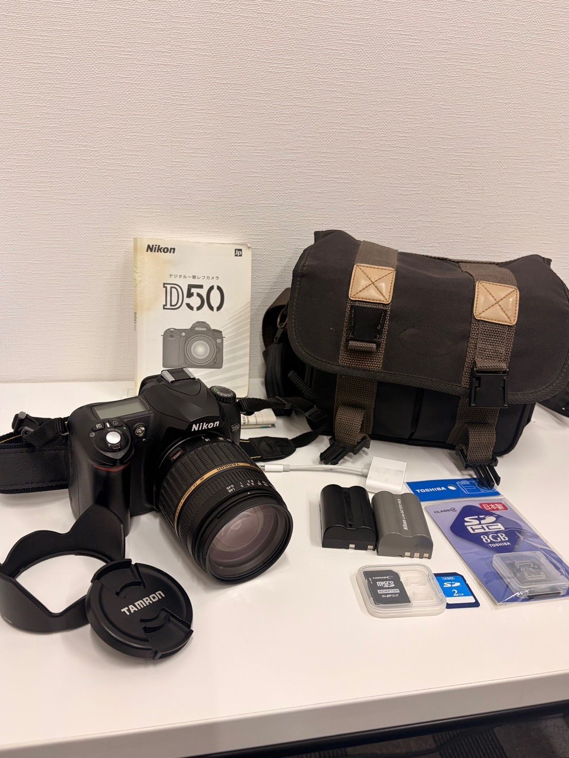 中古品】 【動作確認済み】 Nikonニコン D50 デジタルカメラ 一眼レフ