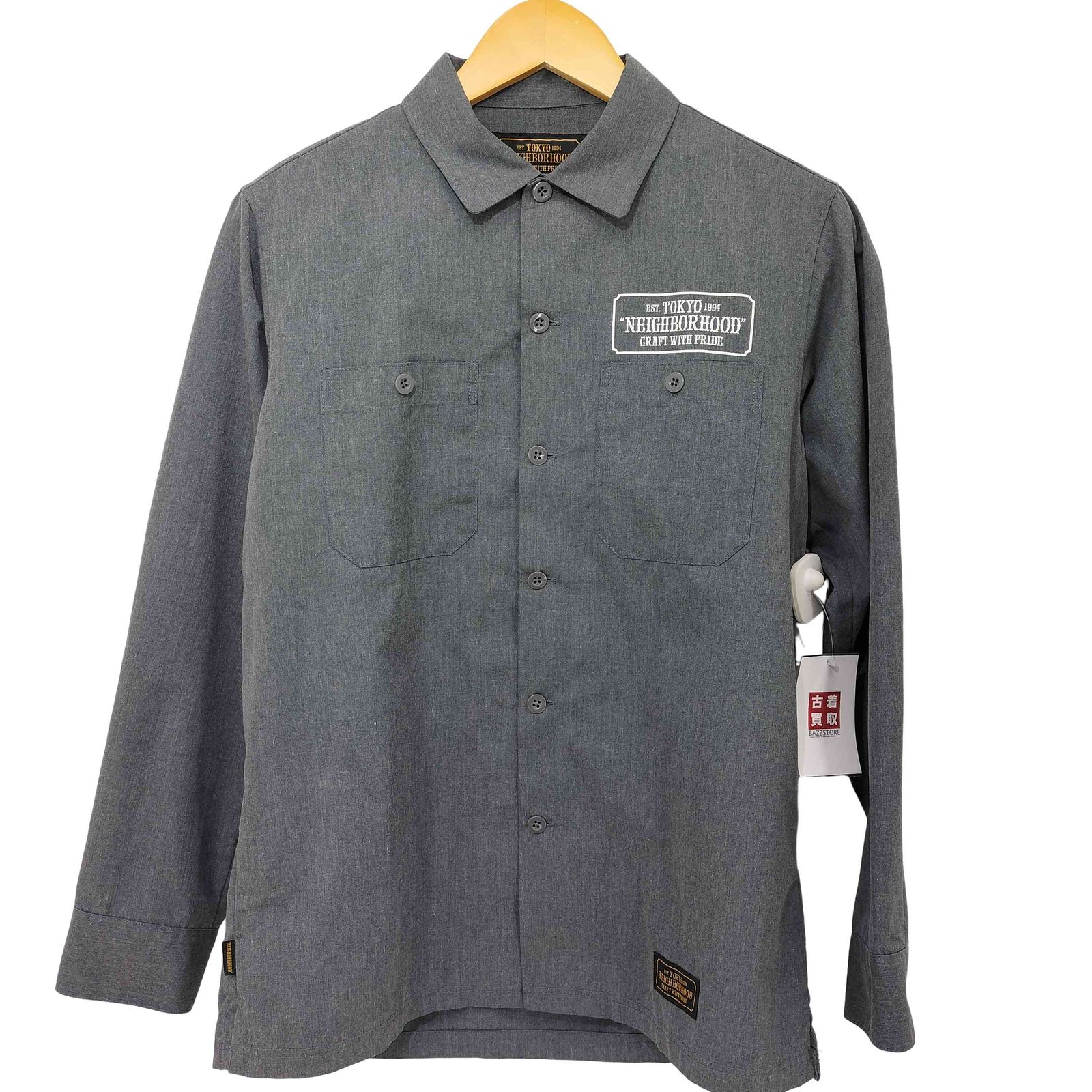 ネイバーフッド NEIGHBORHOOD CLASSIC WORK EC-SHIRT LS ワークシャツ