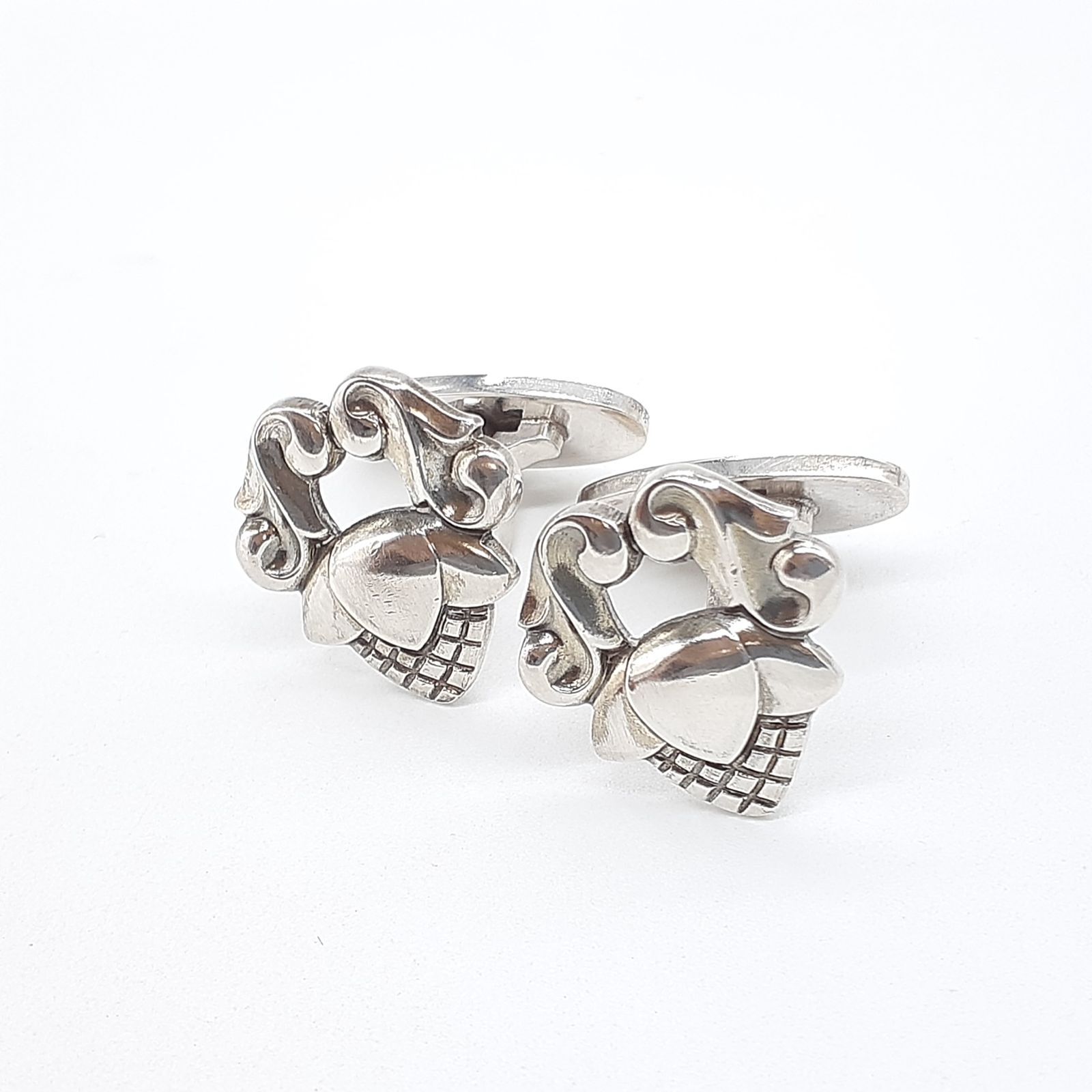 GEORG JENSEN ジョージジェンセン カフス カフリンクス SILVER 925