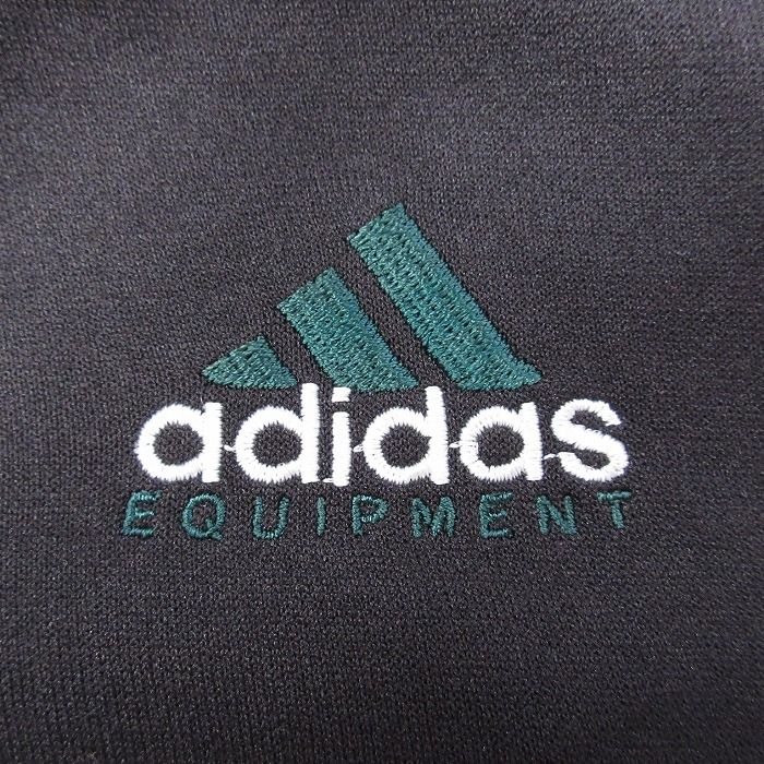 XL/古着 アディダス adidas 長袖 ハーフジップ スウェット メンズ 90