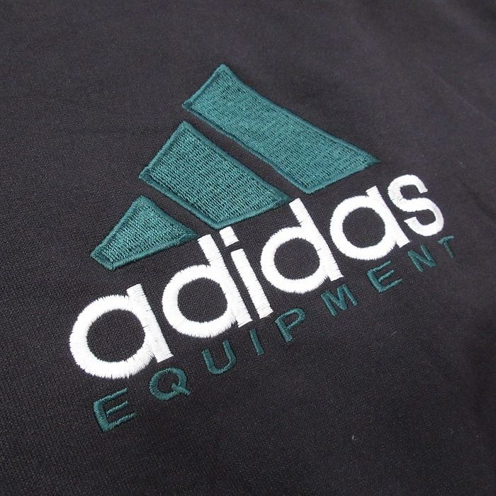 XL/古着 アディダス adidas 長袖 ハーフジップ スウェット メンズ 90