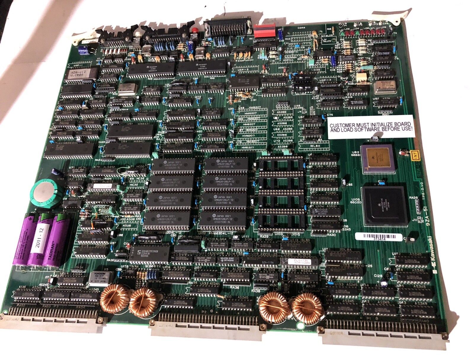 KAWASAKI 50999-1485 ロボット/サーボ PCB ボード 9ZA-51 TPB-D.VO