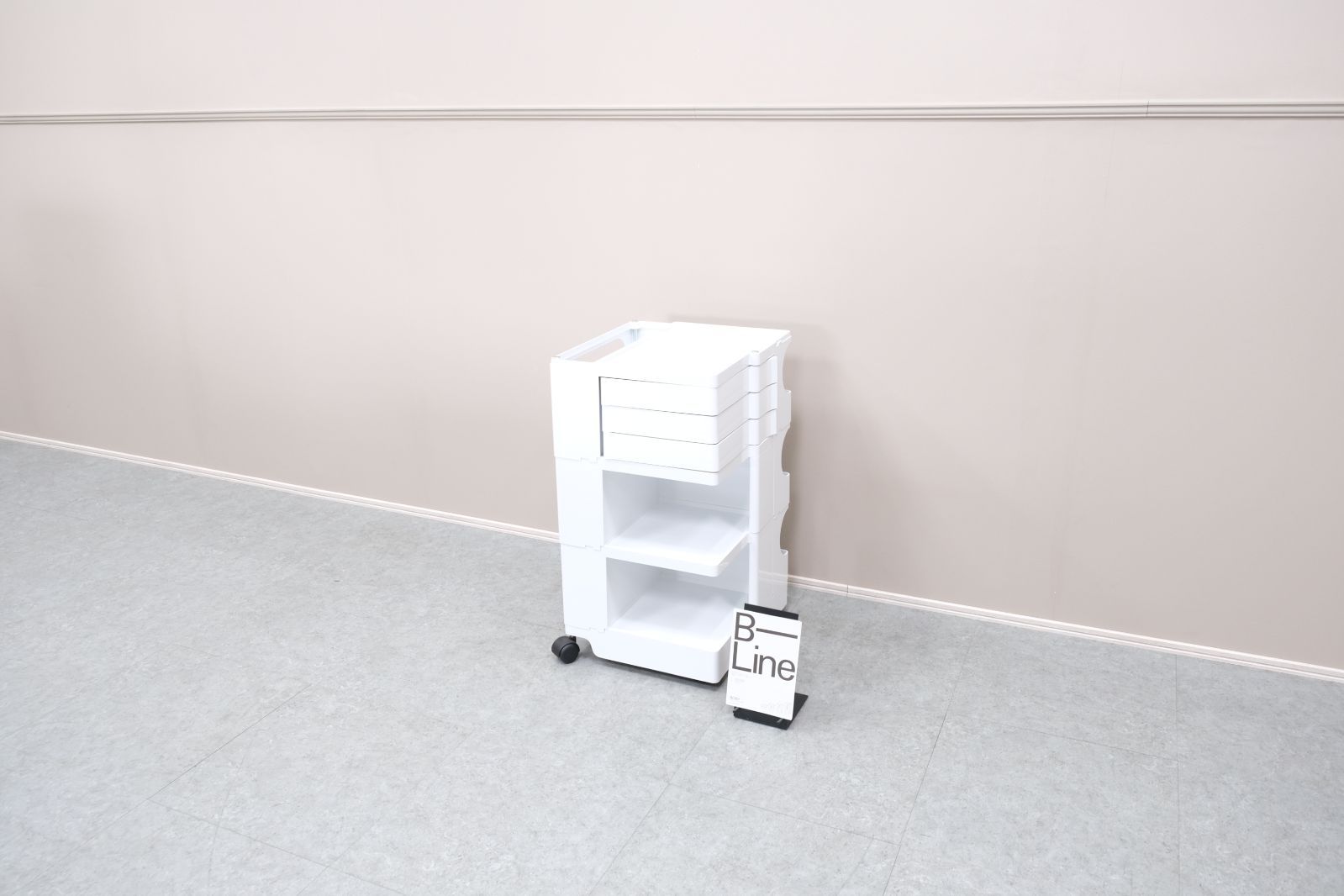 ☆展示極美品☆B-LINE ビーライン ワゴン Boby Wagon ボビーワゴン 3段