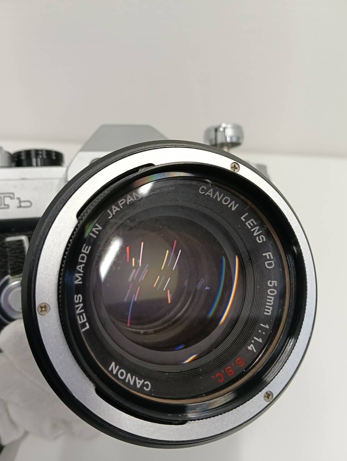 中古品】 Canonキヤノン FTb フィルムカメラ CANON LENS FD 50mm 1:1.4