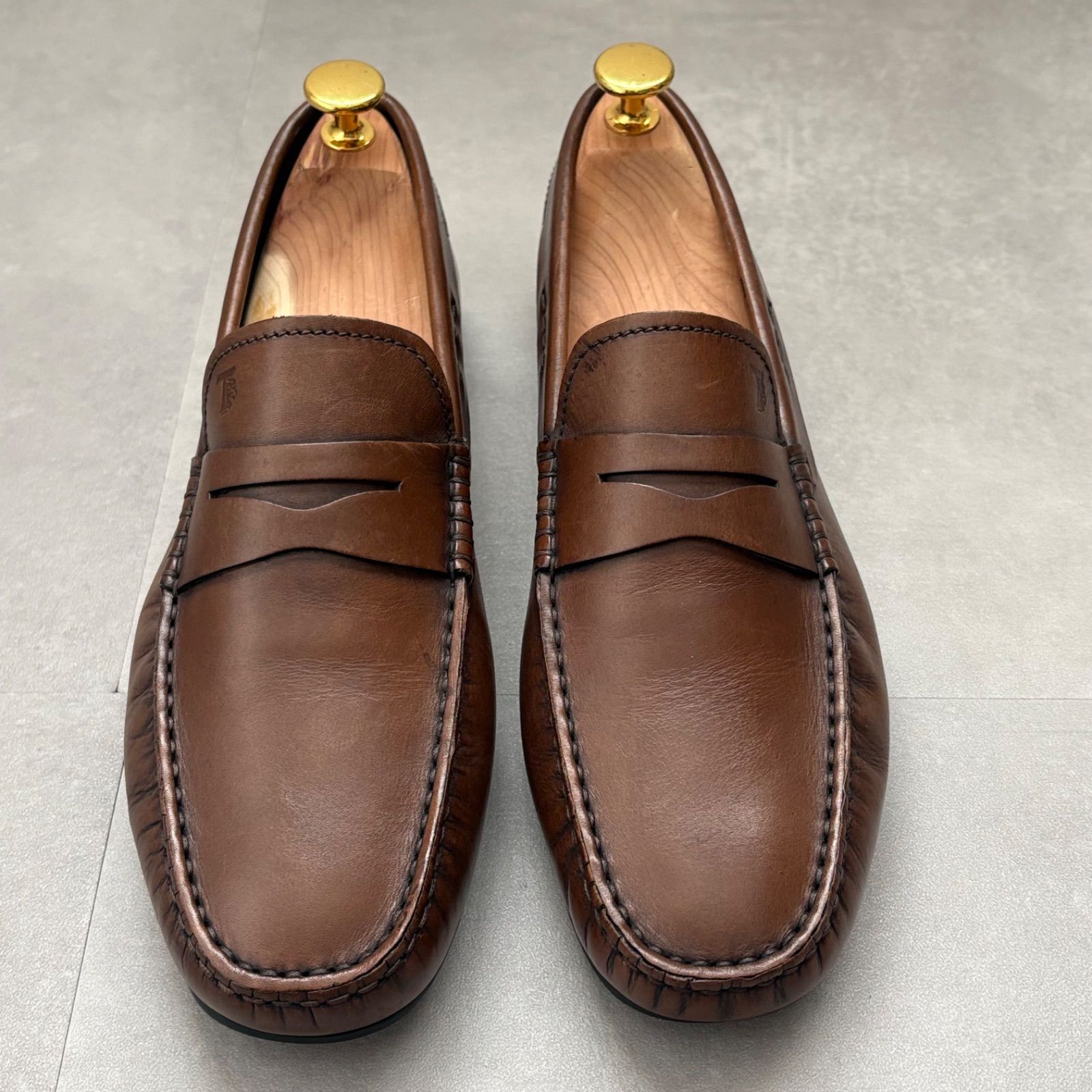 トッズ TOD'S コインローファー ドライビングシューズ サイズ6 25cm