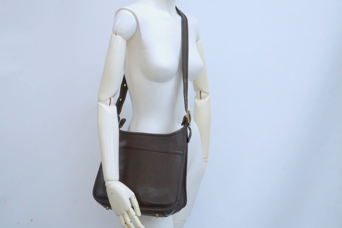 オールド コーチ ヴィンテージ ショルダーバッグ 9966 レガシージップ