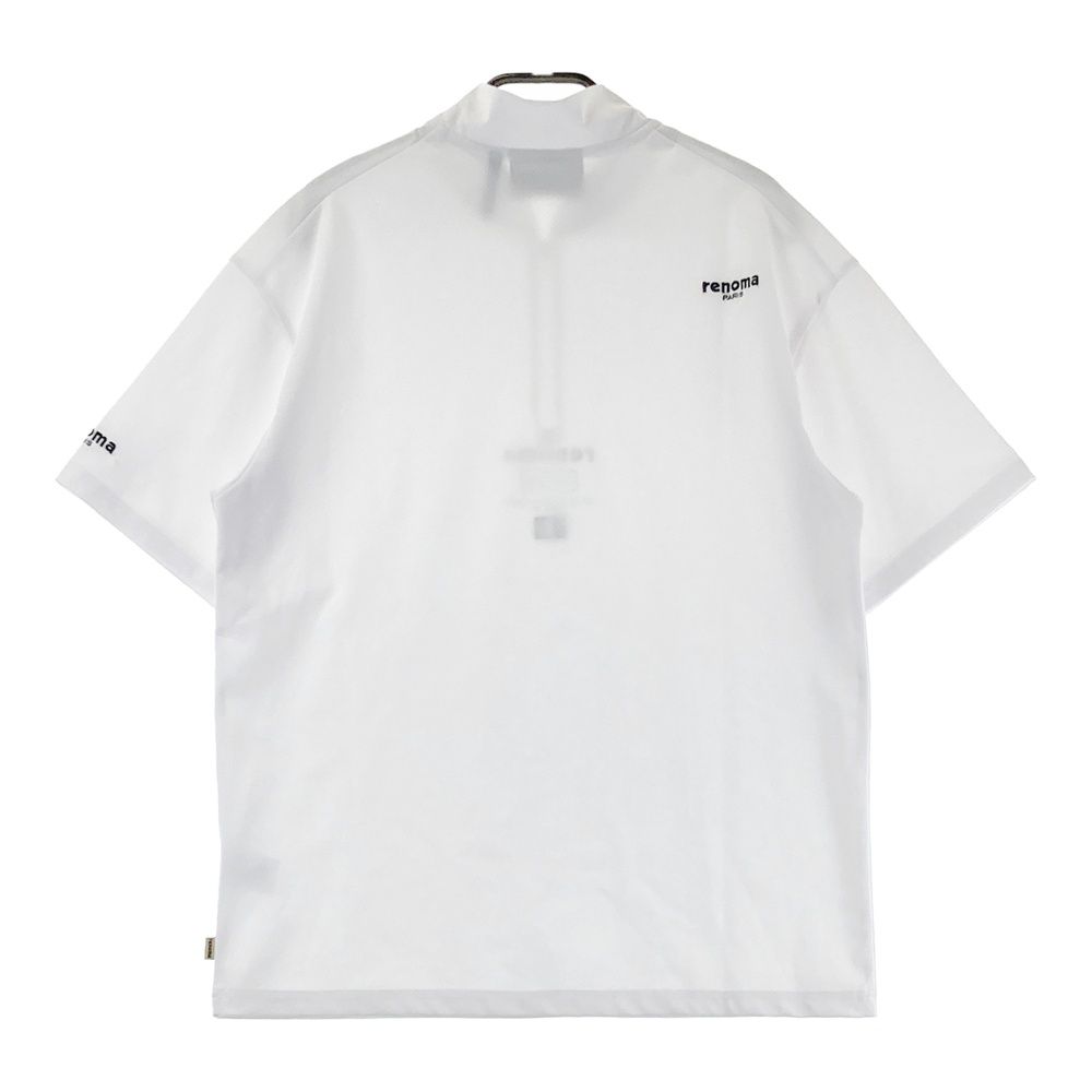 サイズ：S RENOMA GOLF レノマゴルフ ハーフジップ半袖Tシャツ